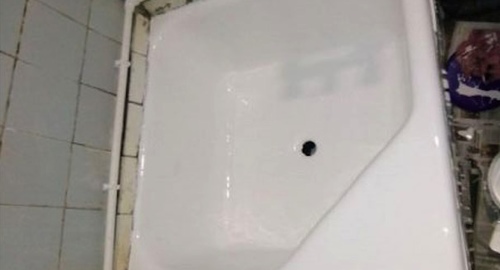 Обновление душевого поддона акрилом | Заречье